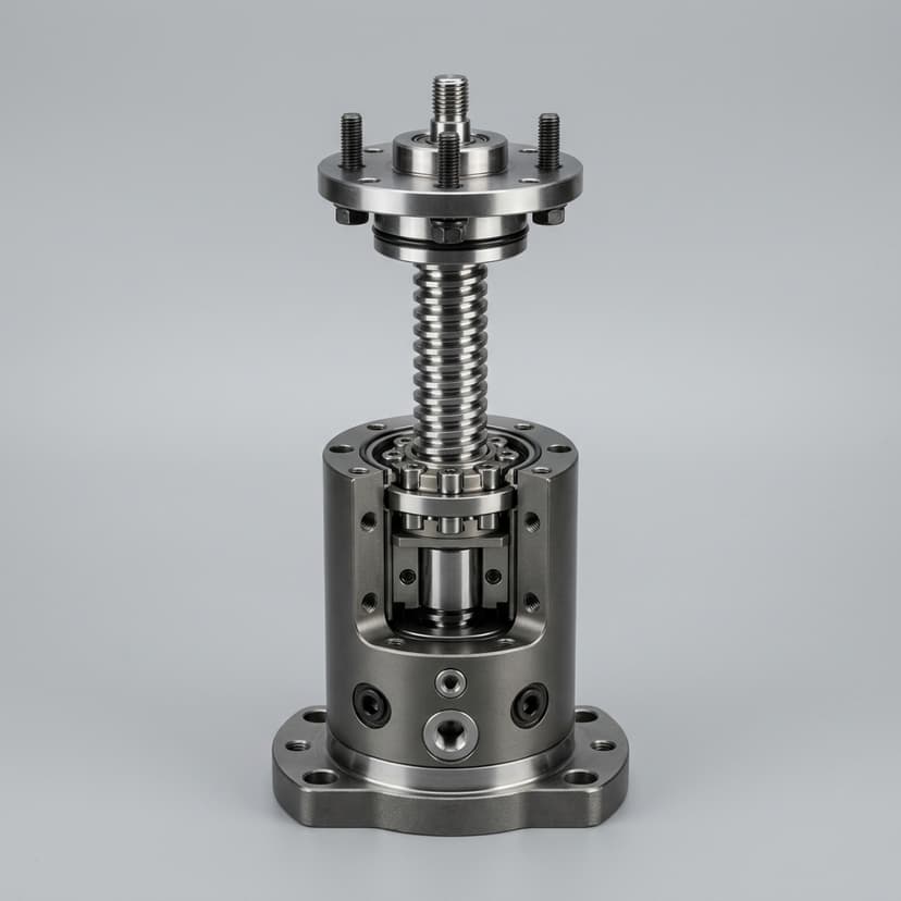 Roller Screw Nut and Shaft Components